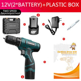 Longyun Rechargeable Lithium Battery cordless Electric Drill bit 12V 16.8V 25V Electric Screwdriver Torque screw gun power tools