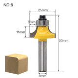 1pc 8mm Shank Trimmer Ceaning Flush Trim Wood Router Bit Straight End Milll Tungsten Milling Cutters For Wood Woodworking Tools