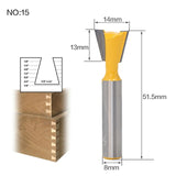 1pc 8mm Shank Trimmer Ceaning Flush Trim Wood Router Bit Straight End Milll Tungsten Milling Cutters For Wood Woodworking Tools