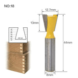 1pc 8mm Shank Trimmer Ceaning Flush Trim Wood Router Bit Straight End Milll Tungsten Milling Cutters For Wood Woodworking Tools