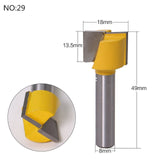 1pc 8mm Shank Trimmer Ceaning Flush Trim Wood Router Bit Straight End Milll Tungsten Milling Cutters For Wood Woodworking Tools