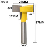 1pc 8mm Shank Trimmer Ceaning Flush Trim Wood Router Bit Straight End Milll Tungsten Milling Cutters For Wood Woodworking Tools