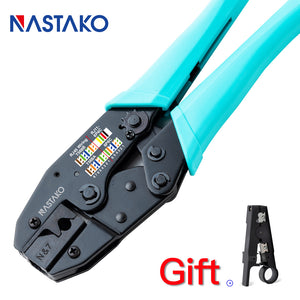 RJ45 tool Cat7 Crimper Cat7 Connector crimping tool Network Cable crimper pliers for Cat7 Cat6a shielded Metal Clip Connector