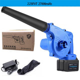 220V 27000mAh Cordless Lithium Battery Electric Air Blower Blowing and Sucking Dual-useDust Computer cleaner Electric Turbo Fan