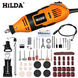 HILDA Electric Drill Dremel Grinder Engraving Pen Mini Drill Electric Rotary Tool Grinding Machine Dremel Accessories Power Tool