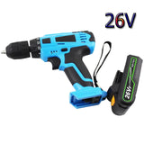 Petpig Cordless Drill Electric Screwdriver 12V/26V/36V Electric drill Wireless Power Driver DC Lithium-Ion Battery