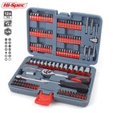 Hi-Spec 67pc Hand Tool Set Metric Car Auto Repair Automotive Mechanics Tool Kit Home Garage Socket Wrench Tools in Tool Case