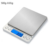 0.01/0.1g Precision LCD Digital Scales 500g/1/2/3kg Mini Electronic Grams Weight Balance Scale for Tea Baking Weighing Scale