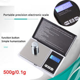 0.01/0.1g Precision LCD Digital Scales 500g/1/2/3kg Mini Electronic Grams Weight Balance Scale for Tea Baking Weighing Scale