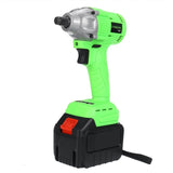 25800mAh Max Brushless Electric Impact Wrench Lithium-Ion Battery 3000rpm 350Nm Torque power tools impact drill impact driver