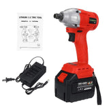 25800mAh Max Brushless Electric Impact Wrench Lithium-Ion Battery 3000rpm 350Nm Torque power tools impact drill impact driver