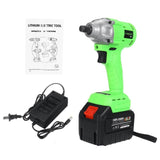 25800mAh Max Brushless Electric Impact Wrench Lithium-Ion Battery 3000rpm 350Nm Torque power tools impact drill impact driver