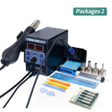 YIHUA 8786D Hot Air Soldering Station Digital Display Gun Heat Gun Welding Station BGA Rework Station Soldering Iron Station