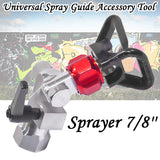 7/8'' Universal Spray Guide Accessory Tool For Paint Sprayer 7/8'' Pressure Spray Gun Universal Airless Spraying Machine