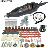 180W Electric Dremel Engraving Mini Drill polishing machine Variable Speed Rotary Tool with Power Tools accessories