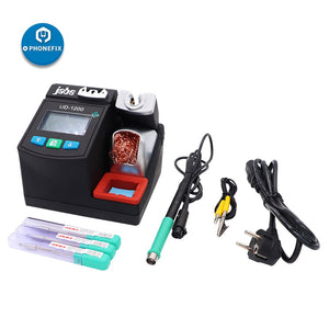 Jabe UD-1200 Lead Free Soldering Iron Station Cell Phone PCB BGA Welding Tool 2.5S Rapid Heating Dual Channel Solder Station