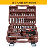 Socket Set Universal Car Repair Tool Ratchet Set Torque Wrench Combination Bit A Set Of Keys Multifunction DIY toos