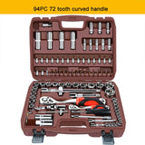 Socket Set Universal Car Repair Tool Ratchet Set Torque Wrench Combination Bit A Set Of Keys Multifunction DIY toos