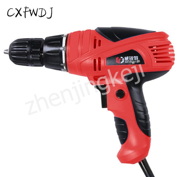 Electric Screwdriver Torque Drill Adjustment Hand Drill 220V Electric Screwdriver Mini Household Electric Drill