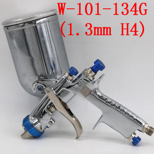 Plastic Cup 400ml original Japan W101 134G Spray Gun W-101 HVLP Hand Manual Paint Spray Gun 0.8/1.0/1.3/1.5/1.8mm