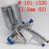 Plastic Cup 400ml original Japan W101 134G Spray Gun W-101 HVLP Hand Manual Paint Spray Gun 0.8/1.0/1.3/1.5/1.8mm