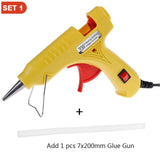 Vastar 20W Hot Melt Glue Gun Industrial Mini Electrical Guns Thermo Electric Heat Temperature Tool With 7mm Glue Stick