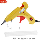 Vastar 20W Hot Melt Glue Gun Industrial Mini Electrical Guns Thermo Electric Heat Temperature Tool With 7mm Glue Stick