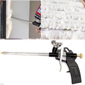 Manual PU Spray Foam Gun Heavy Duty Good Insulation DIY Professional Applicator Damom