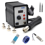 Hot Air Gun 858D BGA Rework Solder Station Blower Hair Dryer Hairdryer Soldering Heat Gun 220V For SMD SMT Welding Repair