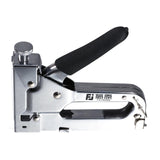 FUJIWARA Nail Stapler Manual Nail Gun Three-use Heavy-Duty Stainless Steel Nail Gun With 800 Staples Attached