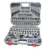 WORKPRO 164PC Sockets Set Mechanic Tool Set Car Repair Tools Wrenches Screwdrivers Ratchet Combination Tool Kits Hex Key