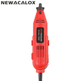 NEWACALOX EU/US 220V 260W Mini Electric Drill Variable Speed Grinder Grinding Machine Engraving Accessories Dremel Rotary Tools