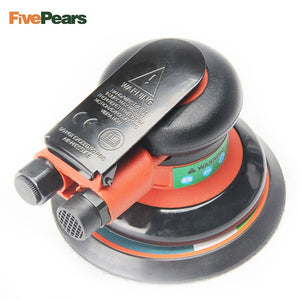 Air Random Orbital Palm Sander Polisher for 5inch 125mm Pad Pneumatic Power Tool Free Shipping FivePears