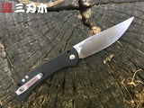 SanRenMu 9165 Pocket Folding Knife Fold 12C27 Steel Rescue Survival Tool Outdoor Camping EDC Mini Tactical  Huinting knife CS GO