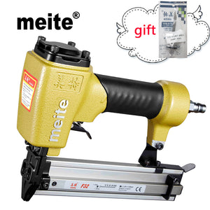 Meite F32 brad nailer 18GA  Powerful tool tools Air Gun Brad Nailer Pneumatic Nailer Gun for Cabinet  Jun.14 Update Tool