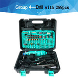 Tungfull Electric Drill Drilling Machine Woodworking Drills Engraver Kit Tools Grinder Flex Shaft Machine For Dremel Mini Drill