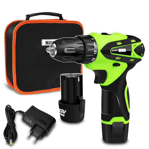 12V Electric Screwdriver Electric Drill lithium cordless drill Cordless Screwdriver Mini Drill rotary tool Power Tools